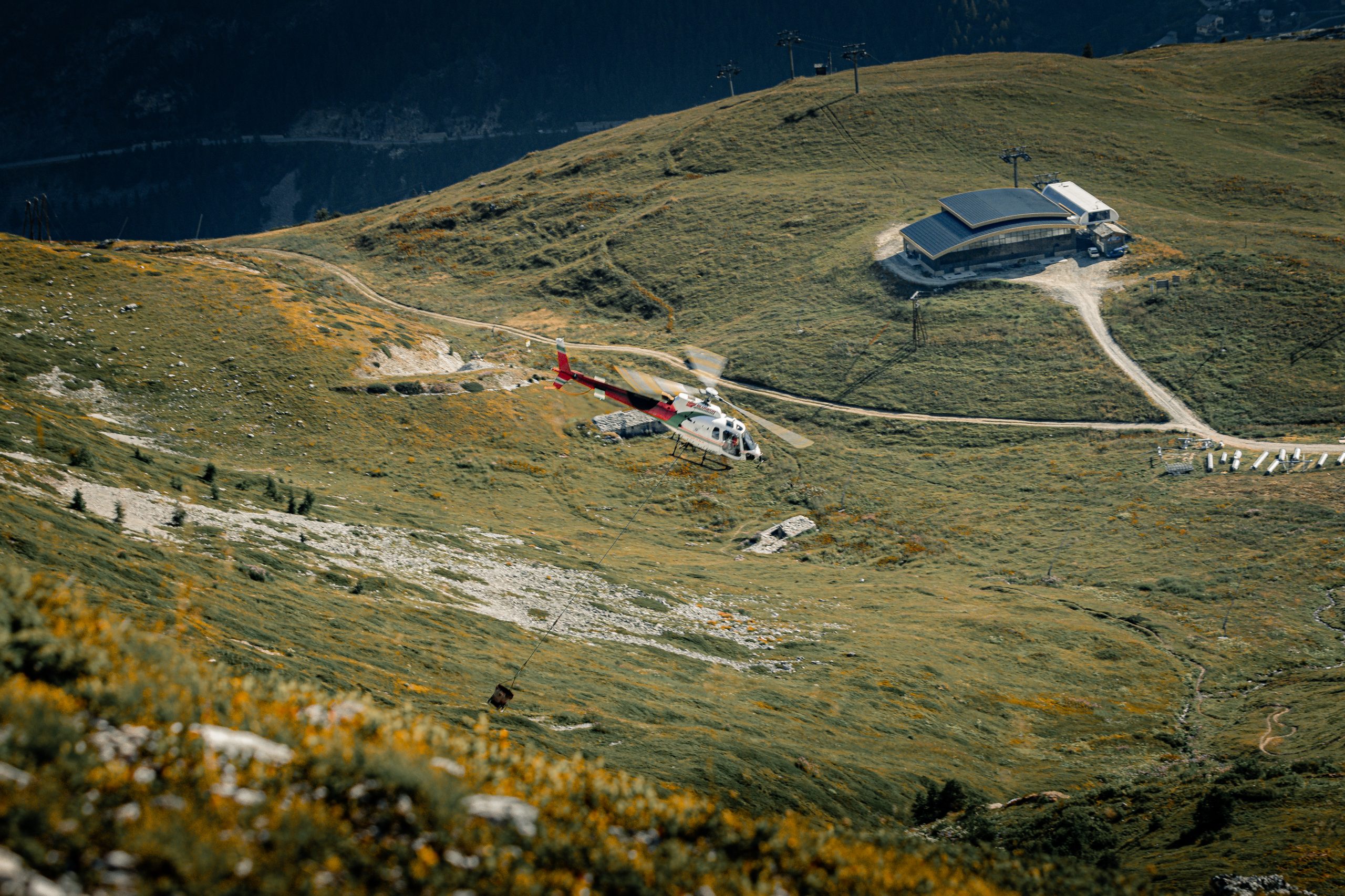 héliportage montagne